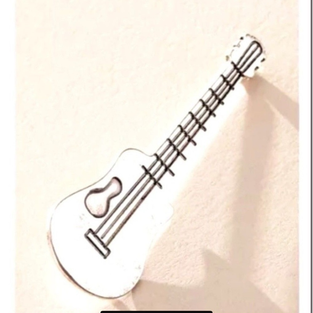 Free People Guitar Brooch!!! SOLD OUT!!! NWT!!!